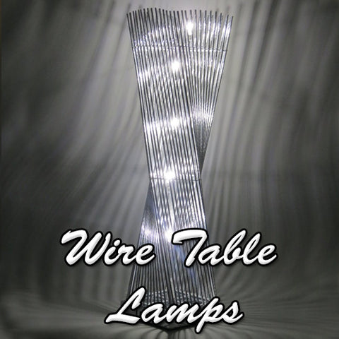 Wire Table Lamps