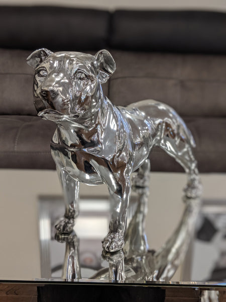 Silver staffordshire 2025 bull terrier ornaments