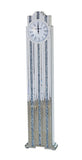 New York Diamante Art Deco Mirrored Grandfather Clock