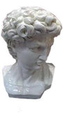 Small White Roman Bust of Caracalla Ornament