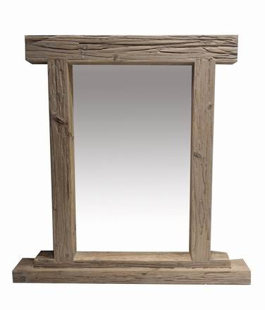 Drift Wood Chunky Free Standing Wall Mirror