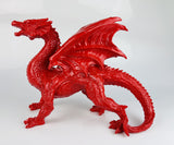 Small Red Welsh Dragon Ornament
