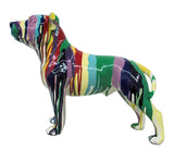 Paint Splatter Small Staffordshire Bull Terrier Ornament