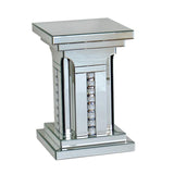 Mirrored Crystal Diamante Small Pillar