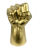 Large Gold Clenched Fist Ornament