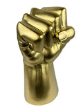 Large Gold Clenched Fist Ornament