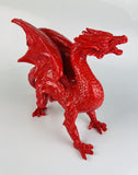Small Red Welsh Dragon Ornament