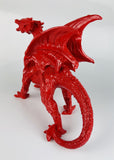 Small Red Welsh Dragon Ornament