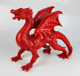 Small Red Welsh Dragon Ornament