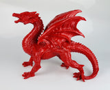 Small Red Welsh Dragon Ornament