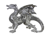 Silver Electroplated Dragon Ornament (Large) Game of Thrones