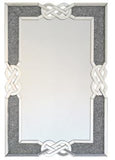 Diamante Filled Celtic Cross Knot Wall Mirror