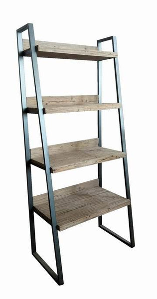 Drift Wood Ladder Shelving Unit