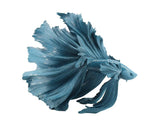 Blue Siamese Fighter Fish Ornament