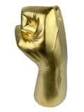 Large Gold Clenched Fist Ornament