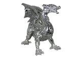 Silver Electroplated Dragon Ornament (Large) Game of Thrones